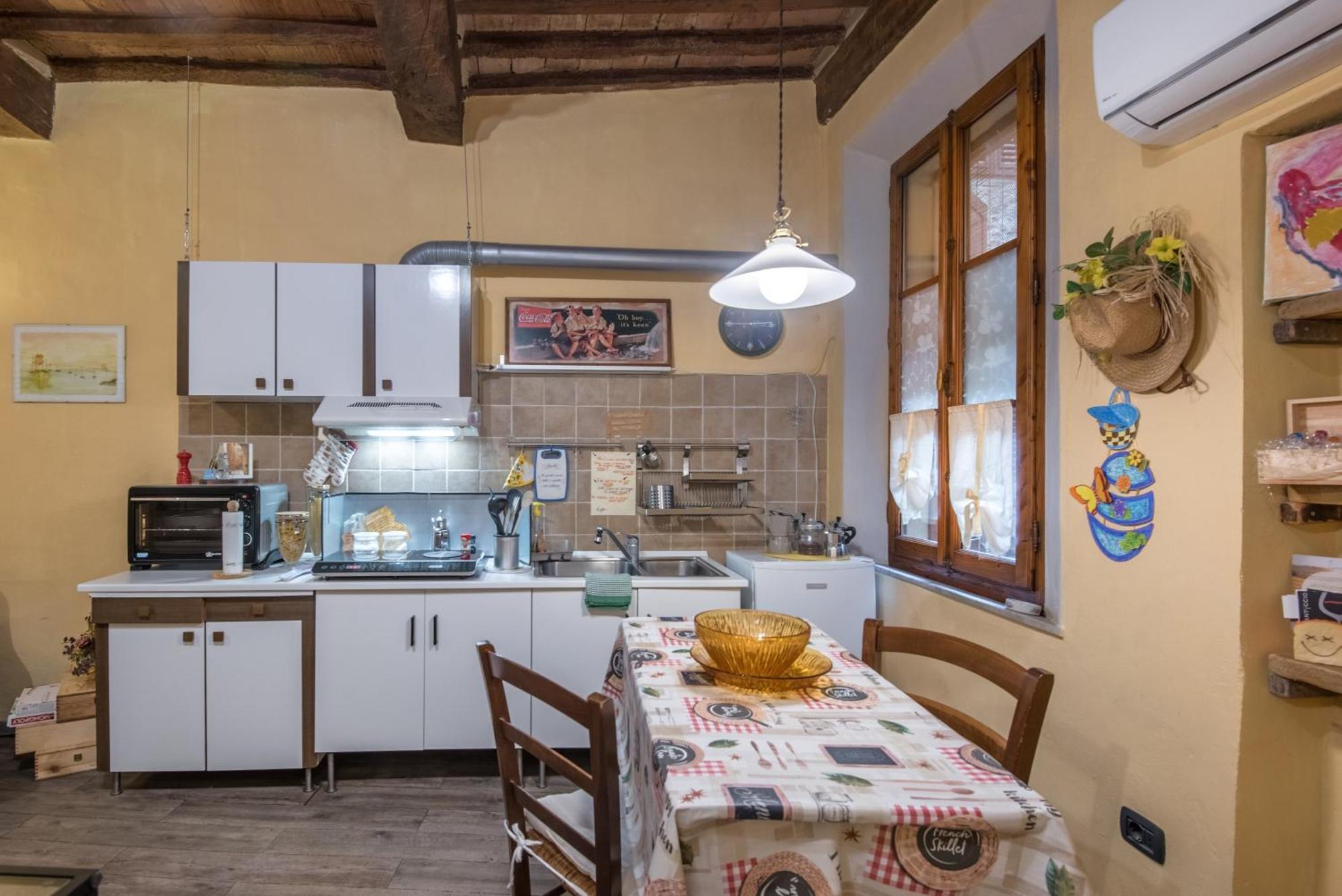 La Casa Gialla Di Buonconvento Esterno foto