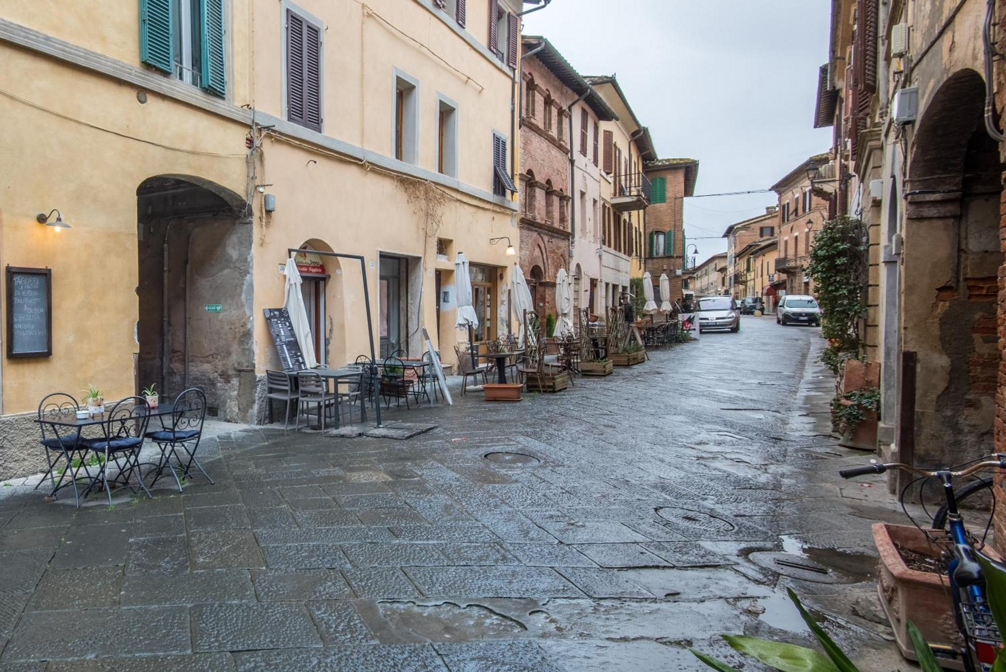 La Casa Gialla Di Buonconvento Esterno foto