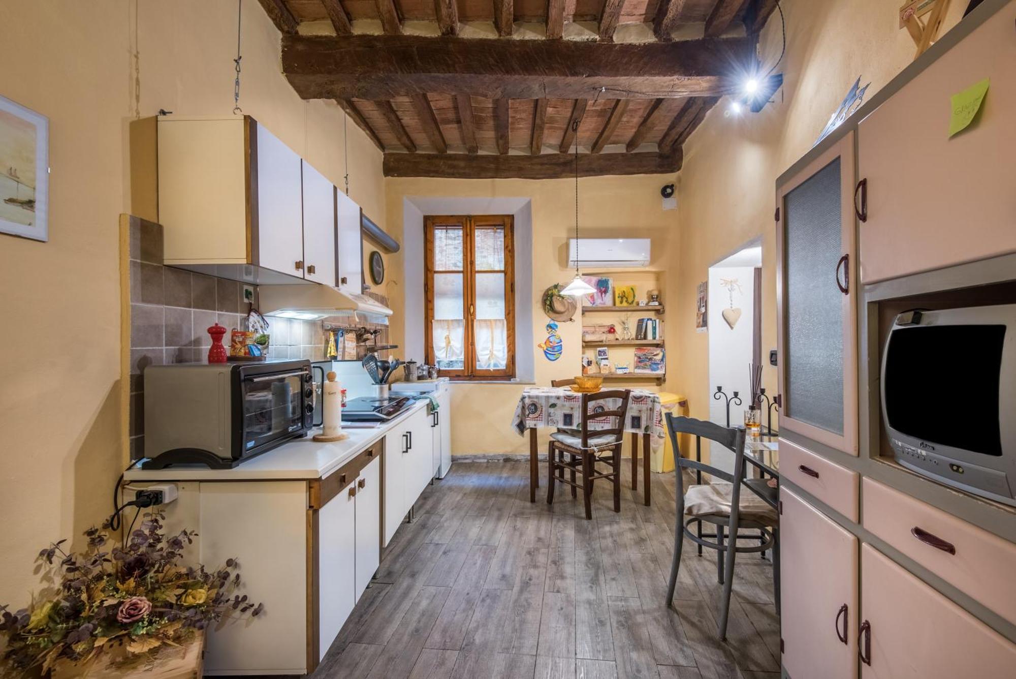La Casa Gialla Di Buonconvento Esterno foto